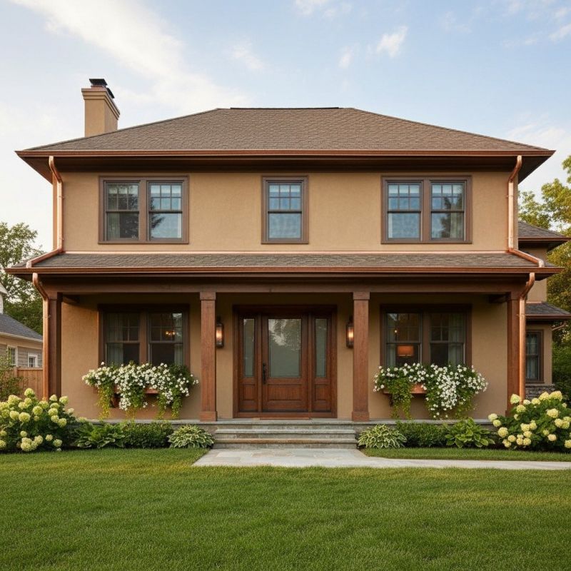 Copper Gutter Installation in Mcdonough, GA